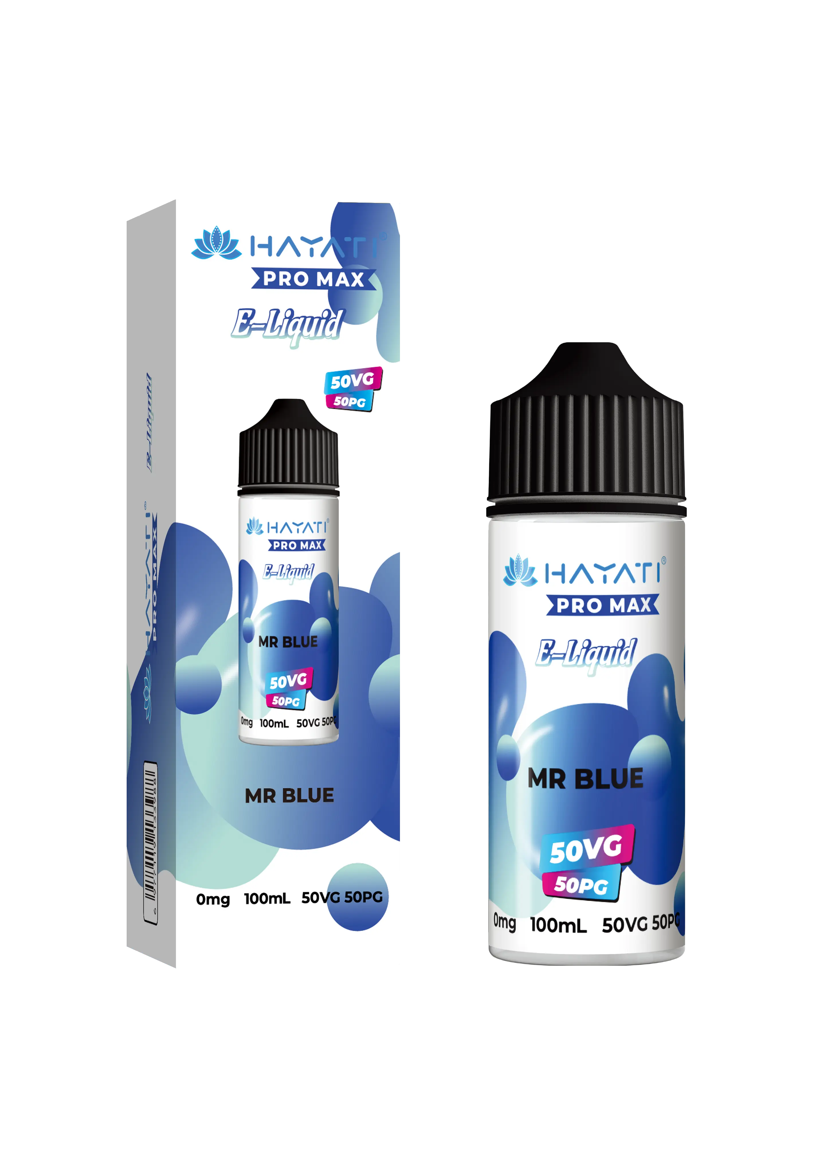  Hayati Pro Max Eliquid 50/50 - Mr Blue - 100ml 